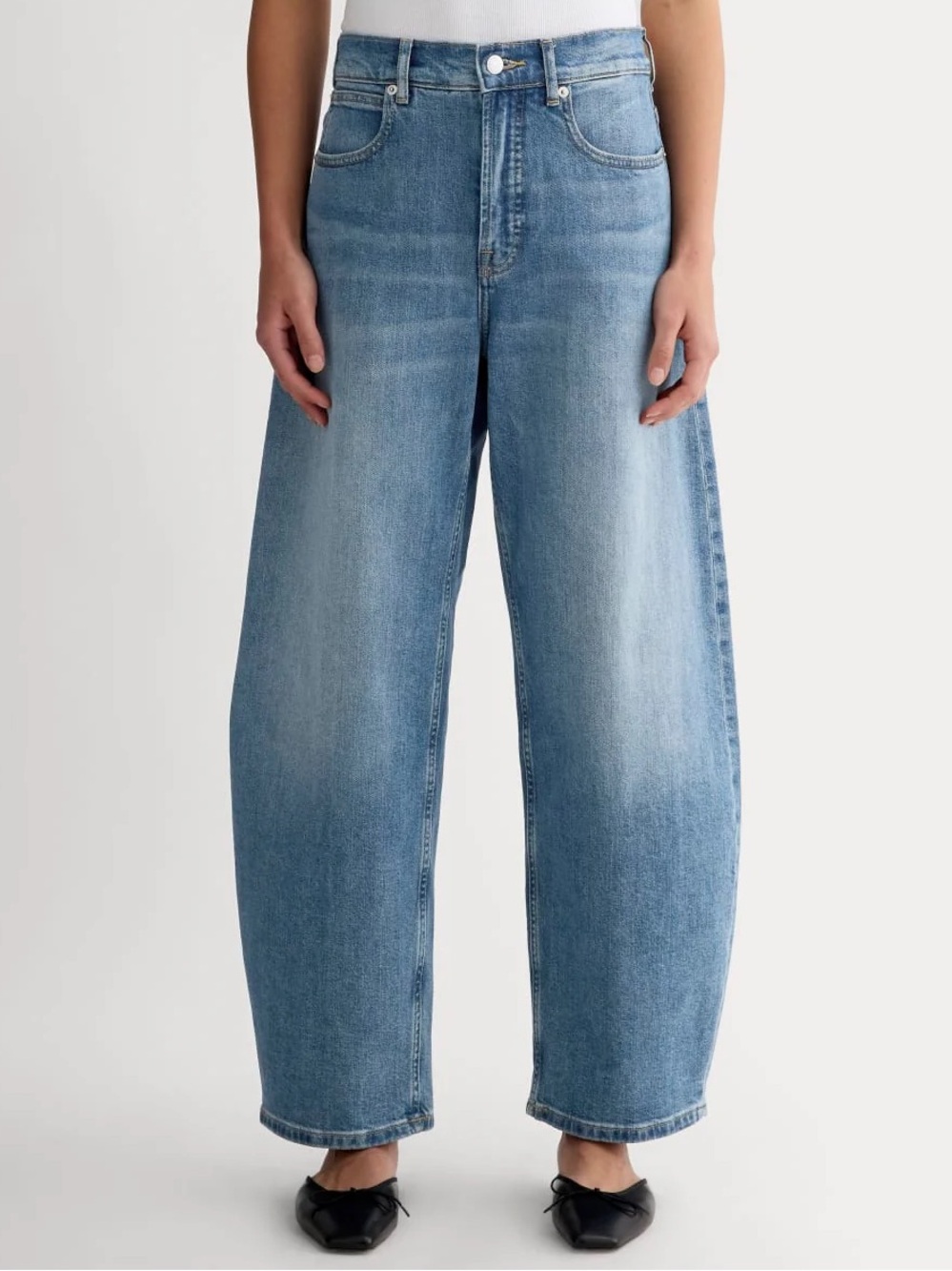 EVERLANE The Way-High® Curve Jean / Vintage Blue/ Size 32R - Like New
